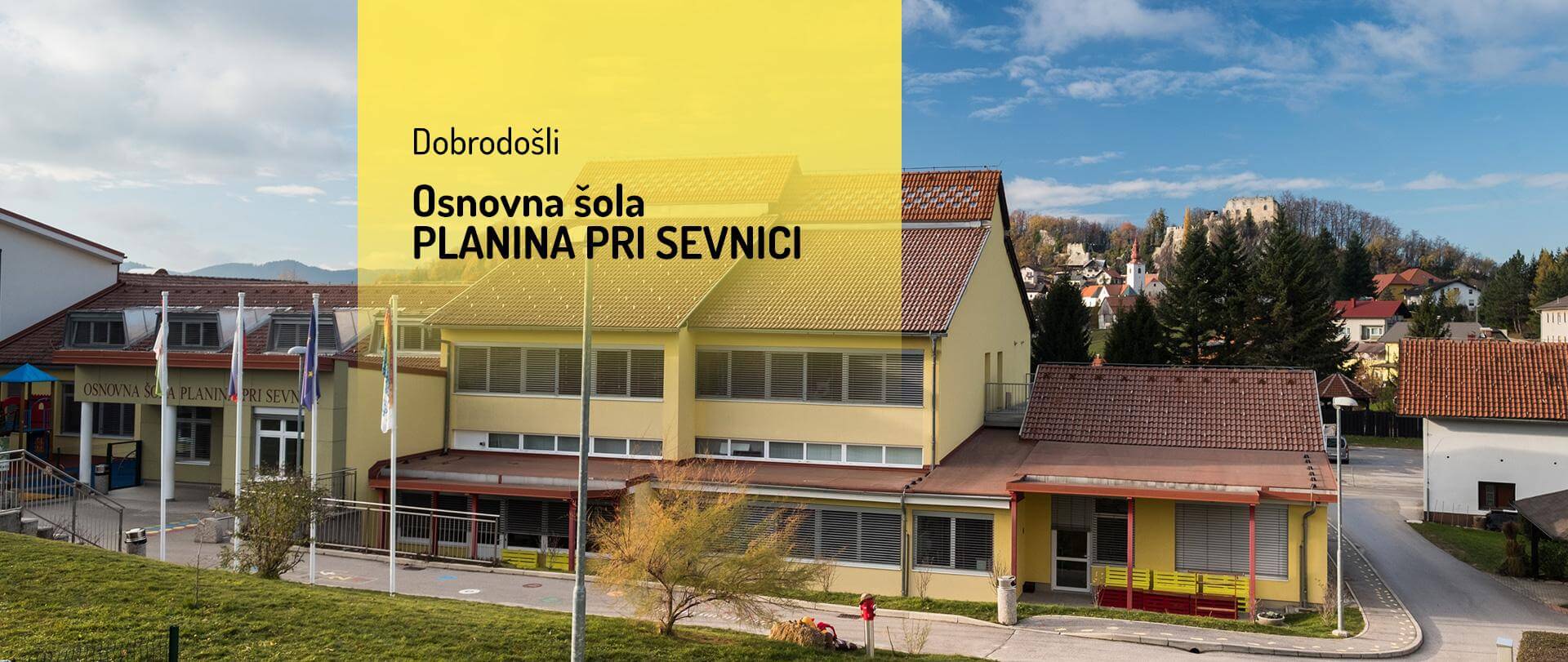 Banner OŠ Planina pri Sevnici